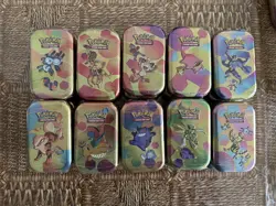 19x Pokemon 151 Sealed Mini Tins Trading Card Game (38x Packs) - Image 2