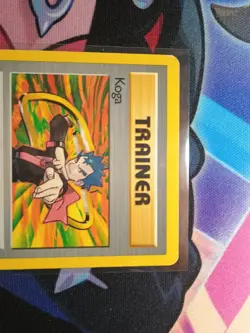 🔥 Koga 1st Edition 106 132 Gym Challenge Trainer Pokemon card WOTC 2000 LP - Image 3