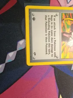 🔥 Koga 1st Edition 106 132 Gym Challenge Trainer Pokemon card WOTC 2000 LP - Image 4