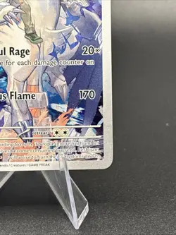 Pokemon Reshiram Card Powerful Rage & Virtuous Flame Holo - Image 3