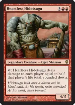 Heartless Hidetsugu - Light Play MTG Conspiracy - Image 1