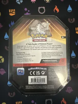 Pokemon Triple Whammy SLAKING Tin 3 Booster Packs 3 Foil Cards TCG New & Sealed - Image 2