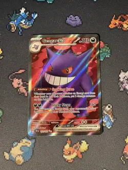 Pokemon Cards Gengar ex 193/162 Secret Rare Temporal Forces - (NM) - Image 1