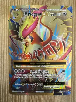 Mega Pidgeot EX - 105/108 - Pokemon Evolutions XY Full Art Ultra Rare Card NM - Image 1