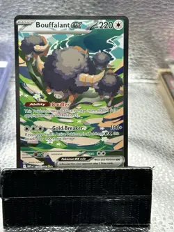 POKEMON TCG S&V White Flare BOUFFALANT EX SIR Special Illustration Card 170/086 - Image 1