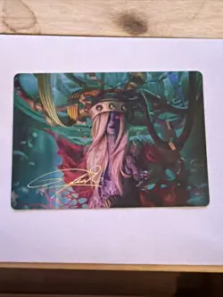 Jenova, Ancient Calamity Art Card (Gold-Stamped Signature) 14 MTG Art Series: FF - Image 1