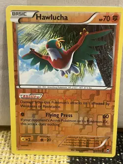 Hawlucha 63/111 Pokemon Card Holo XY Furious Fists 2014 NM/M - Image 1