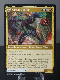 0039 Norman Osborn - Green Goblin Magic The Gathering Spider-Man - Image 2