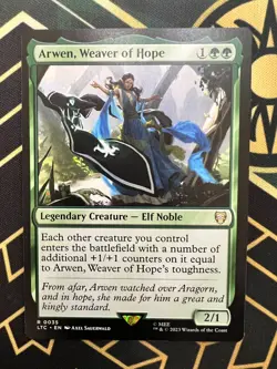 Arwen, Weaver of Hope NM MTG Commander: the Lord of the Rings: Tales... - Image 1