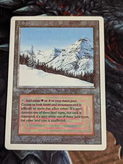MTG Sticker CEDH Taiga Dual Land - Image 1