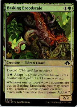 Basking Broodscale - Foil - C - - Modern Horizons 3 - #145 - NM - MTG - Image 1