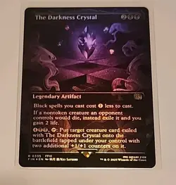 The Darkness Crystal (Borderless) Final Fantasy Foil - Image 1