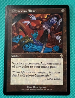Phyrexian Altar - Invasion - MTG - Magic the Gathering - Image 2