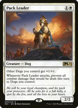1x Pack Leader - NM English MTG - Magic 2021 - Image 1