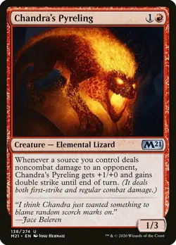 1x Chandra's Pyreling - NM English MTG - Magic 2021 - Image 1