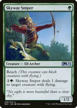 1x Skyway Sniper - NM English MTG - Magic 2021 - Image 1