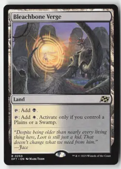 MTG - Bleachbone Verge R Aetherdrift 250 LP-NM - Image 1