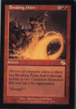 Breaking Point - Judgment: #81, Magic: The Gathering Lp R112 - Image 1