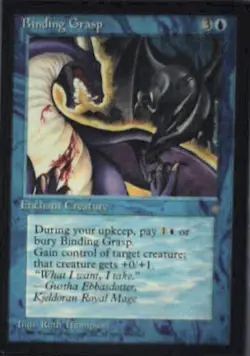 Binding Grasp - Ice Age: #60, Magic: The Gathering Lp R112 - Image 1