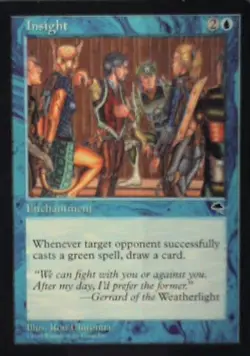 Insight - Tempest: #68, Magic: The Gathering Lp R112 - Image 1