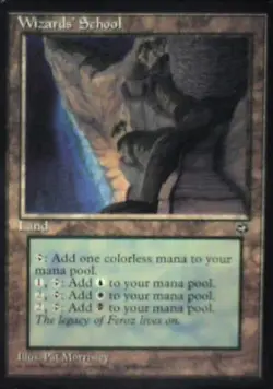 Wizards' School - Homelands: #115, Magic: The Gathering Lp R112 - Image 1