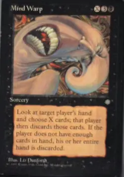 Mind Warp - Ice Age: #148, Magic: The Gathering Lp R112 - Image 1