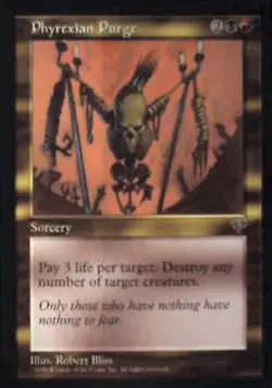 Phyrexian Purge - Mirage: #273, Magic: The Gathering Lp R112 - Image 1