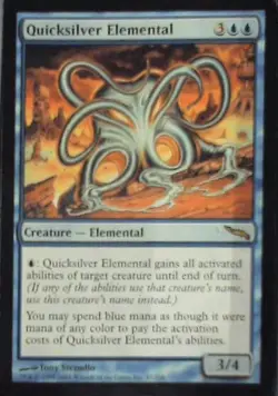 Quicksilver Elemental - Mirrodin: #47, Magic: The Gathering Lp R112 - Image 1