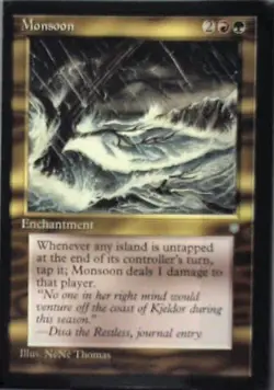 Monsoon - Ice Age: #298, Magic: The Gathering Lp R112 - Image 1