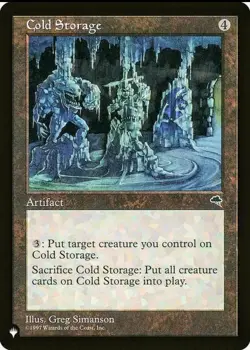 X 1 Cold Storage NM Tempest The List MTG Magic The Gathering - Image 1