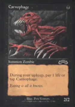 Carnophage - Exodus: #53, Magic: The Gathering Nm R110 - Image 1