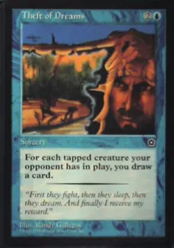 Theft of Dreams - Portal Second Age: #55, Magic: The Gathering Nm R110 - Image 1