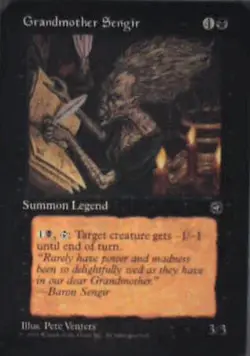 Grandmother Sengir - Homelands: #50, Magic: The Gathering Nm R109 - Image 1