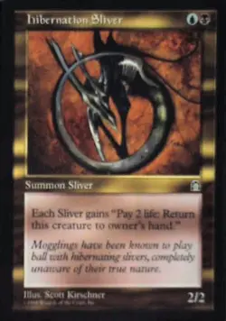 Hibernation Sliver - Stronghold: #128, Magic: The Gathering Nm R109 - Image 1