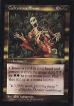 Cadaverous Bloom - Mirage: #258, Magic: The Gathering Nm R109 - Image 1