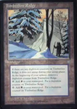 Timberline Ridge - Ice Age: #361, Magic: The Gathering Nm R109 - Image 1
