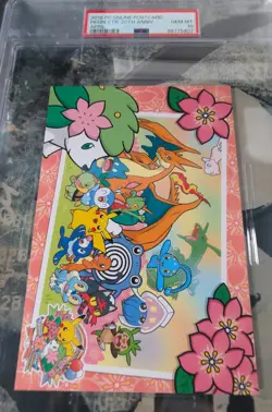 Pokemon Center Online Japanese Post Card April 20th Anniversary PSA 10 GEM MINT - Image 3