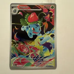 Ivysaur Illustration Rare 134/132 Near Mint Mega Evolution Pokemon TCG English - Image 1