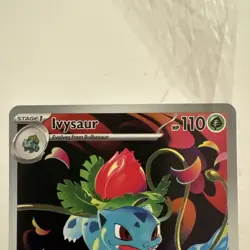 Ivysaur Illustration Rare 134/132 Near Mint Mega Evolution Pokemon TCG English - Image 4
