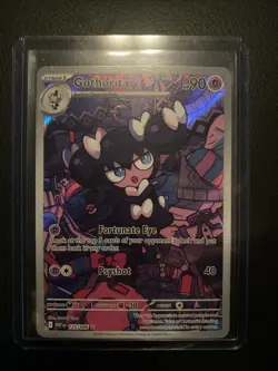 Pokemon TCG Gothorita 125/086 Illustration Rare, SV10.5 White Flare NM/MINT - Image 2