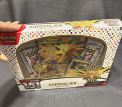 Pokemon Scarlet & Violet 151 Zapdos Ex Collection Box - New/Factory Sealed - Image 3