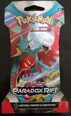 Pokemon TCG Sleeved Paradox Rift Booster Pack - New/Sealed - Image 1