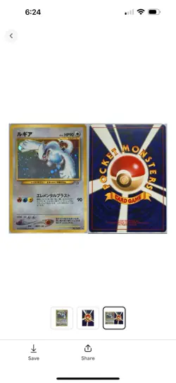 Pokemon Neo Genesis Japanese Lugia 249 PSA 8 - Image 4