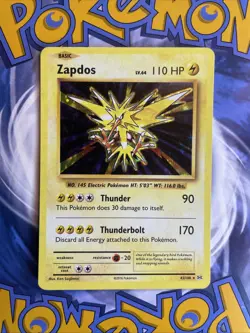 Zapdos 42/108 Holo Rare Pokemon XY Evolutions Near Mint - Image 1