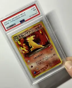 Dark Typhlosion No. 157 •PSA 7 NM• Neo Genesis 2000 Japanese WOTC - Image 3