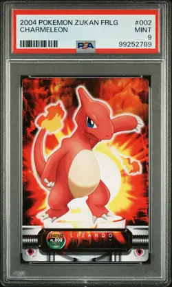 2004 CARDDASS POKEMON ADVANCED GENERATION #002 CHARMELEON PSA 9 - Image 1
