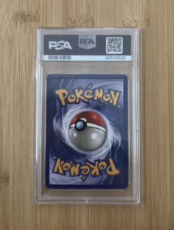 Pokemon 1999 Jungle NO SYMBOL ERROR Vaporeon Holo 12/64 PSA 7 NM #D - Image 5