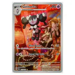 2023 Pokemon Gothorita SV Paldea Evolved Illustration Rare #213/193 Near Mint - Image 1