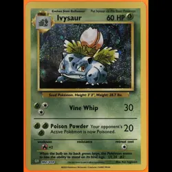 TAG 8.5 NM MT Ivysaur Uncommon 2023 Pokemon Pokemon TCG Classic #002/165 - Image 3