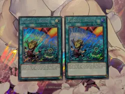 x2 Pinpoint Landing - Secret Rare 1st Edition CYHO-EN081 - NM - YuGiOh - Image 1